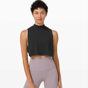 COPY - Lululemon all yours mock neck crop tank